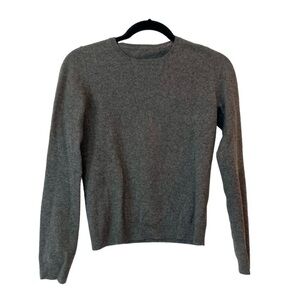 Autumn Cashmere Heather Grey Crewneck Sweater